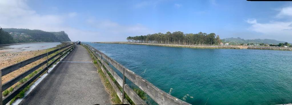 Playa Del Puntal Villaviciosa Asturias Lujo Primera Linea Playa Exteriör bild