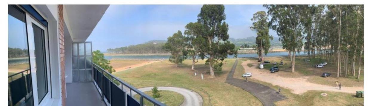 Playa Del Puntal Villaviciosa Asturias Lujo Primera Linea Playa Exteriör bild