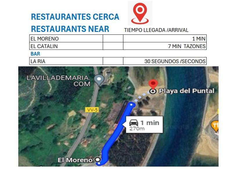 Playa Del Puntal Villaviciosa Asturias Lujo Primera Linea Playa Exteriör bild
