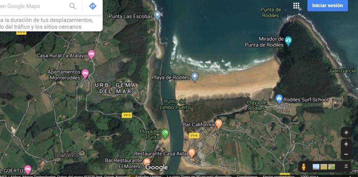 Playa Del Puntal Villaviciosa Asturias Lujo Primera Linea Playa Exteriör bild