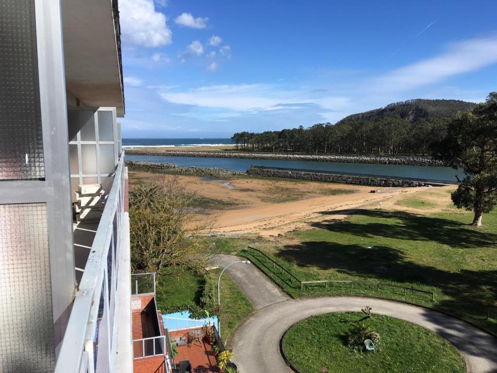 Playa Del Puntal Villaviciosa Asturias Lujo Primera Linea Playa Exteriör bild
